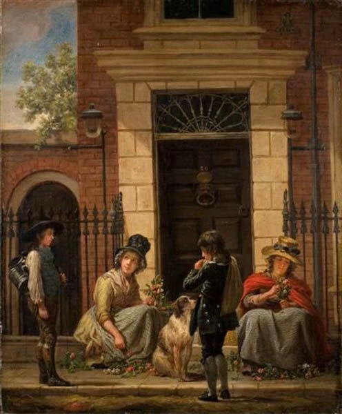 Scena di strada 1792